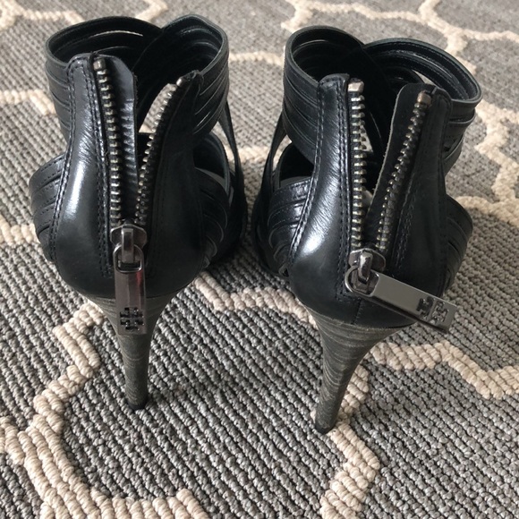 Like new! Sexy wrap 3.5” heels - Picture 2 of 5